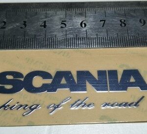 Scania mærke King of the Road med 2 grif.