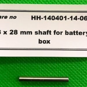 3 x 28 mm shaft for battery box
