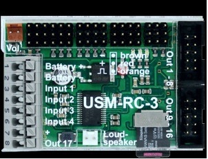 BEIER USM-RC-3 lyd og lys modul