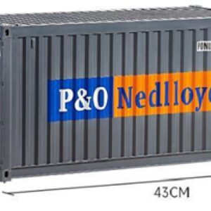 P&O Nedlloyd 20 fods skibs container i plast