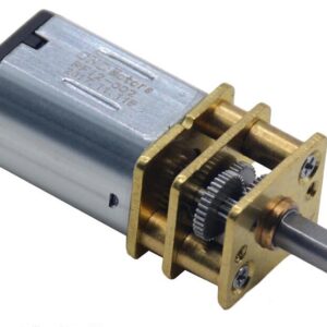 Micro motor 6 volt 200 omdr./min. 12 mm x 24 mm 3 mm aksel N20