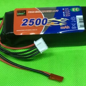EP Power Li-Po 11,1 volt 2500 mAh sender batteri 3C