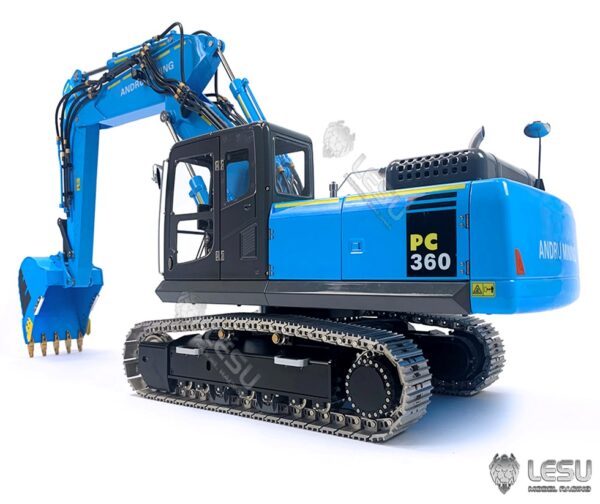 LESU gravemaskine AC360 med city gravearm blå