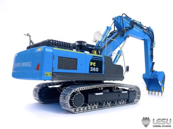 LESU gravemaskine AC360 med city gravearm blå